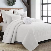 O Christmas Tree White Euro Sham Set of 2