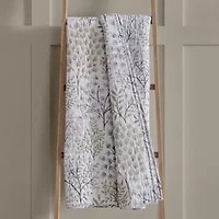 English Forest Natural Quilted Throw