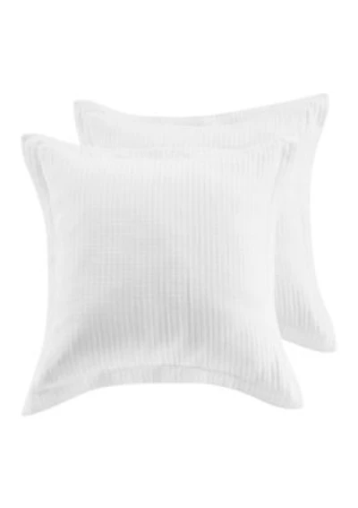 Reede Muslin Bright White  Euro Sham set of 2