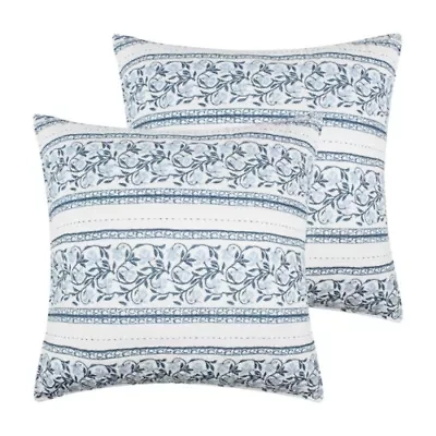 Adare Blue Euro Sham Set of 2