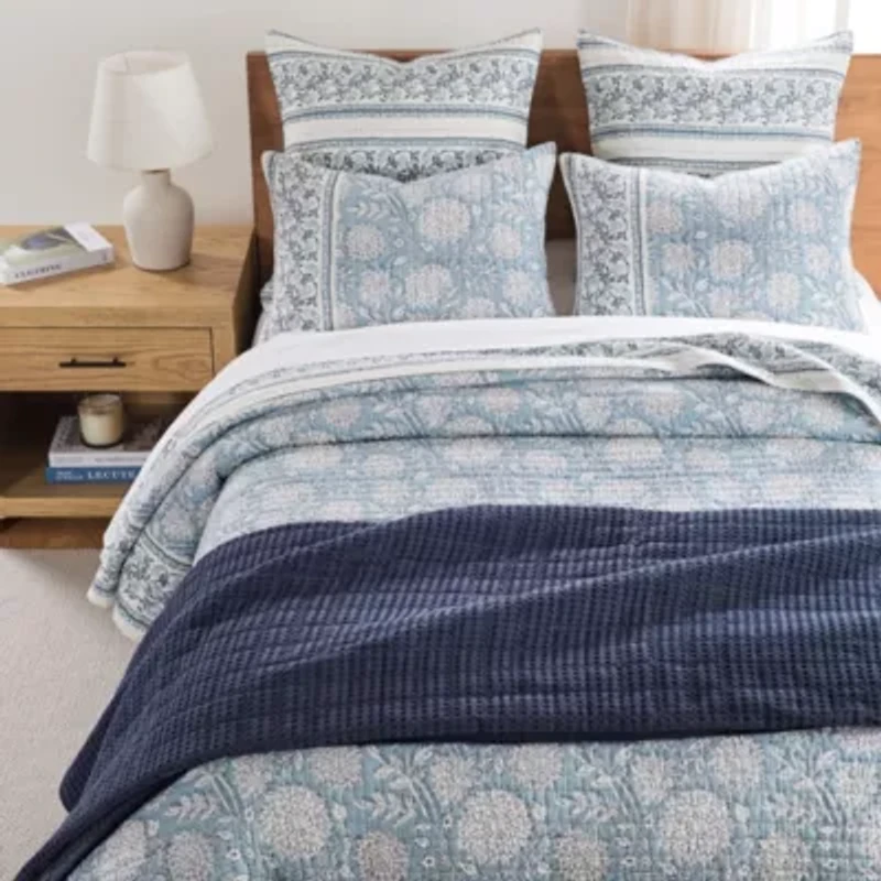 Adare Blue Euro Sham Set of 2