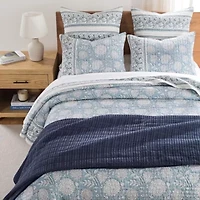 Adare Blue Euro Sham Set of 2
