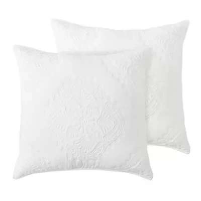 Muslin Stitch Euro Sham Set of 2