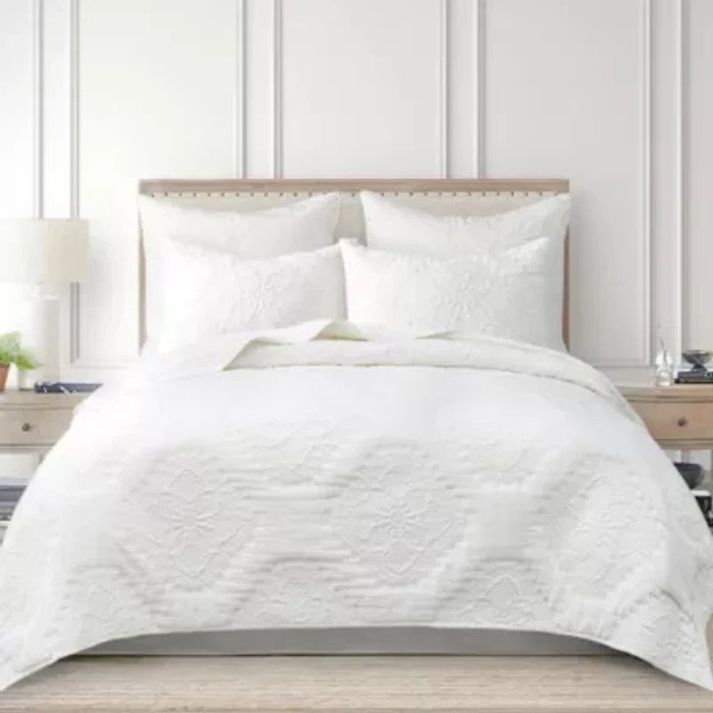 Muslin Stitch Euro Sham Set of 2
