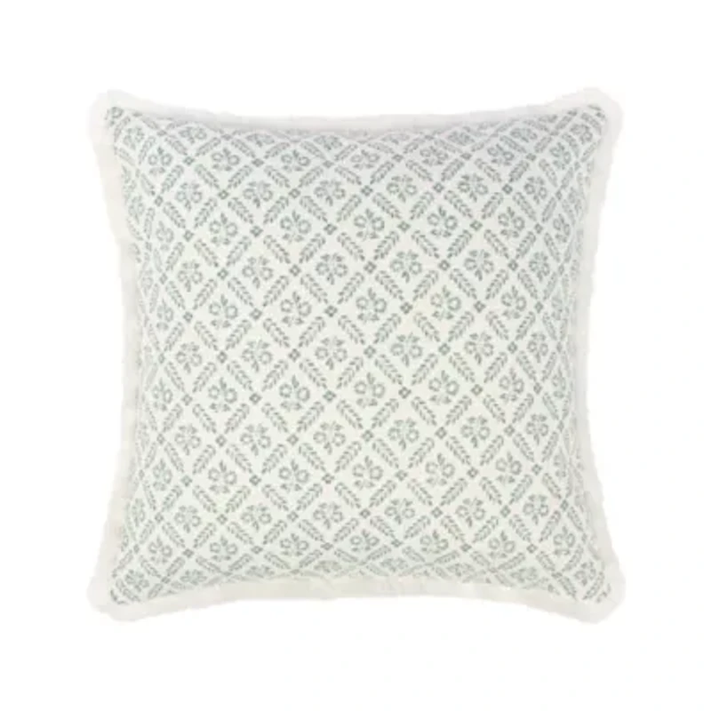 Melange Fringe Pillow