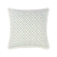 Melange Fringe Pillow