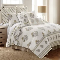 Kamira Ochre Euro Sham Set of 2