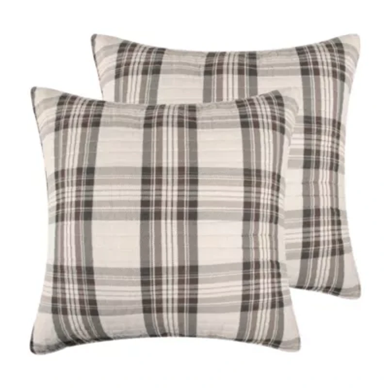 Lodge Toile Euro Sham Set of 2