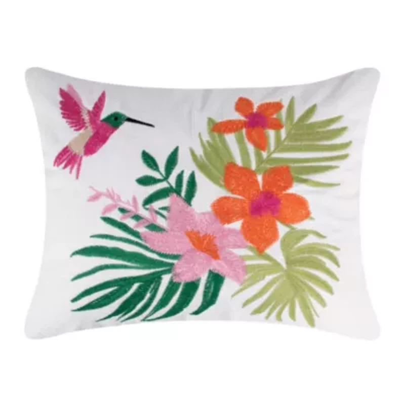 Hummingbird Grove Hummingbird Pillow 14x18