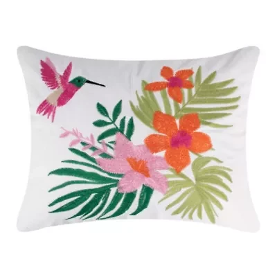 Hummingbird Grove Hummingbird Pillow 14x18