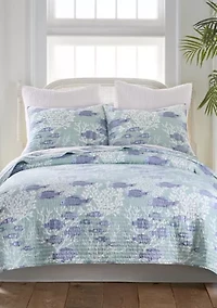 Sea Aquarium Quilt Set