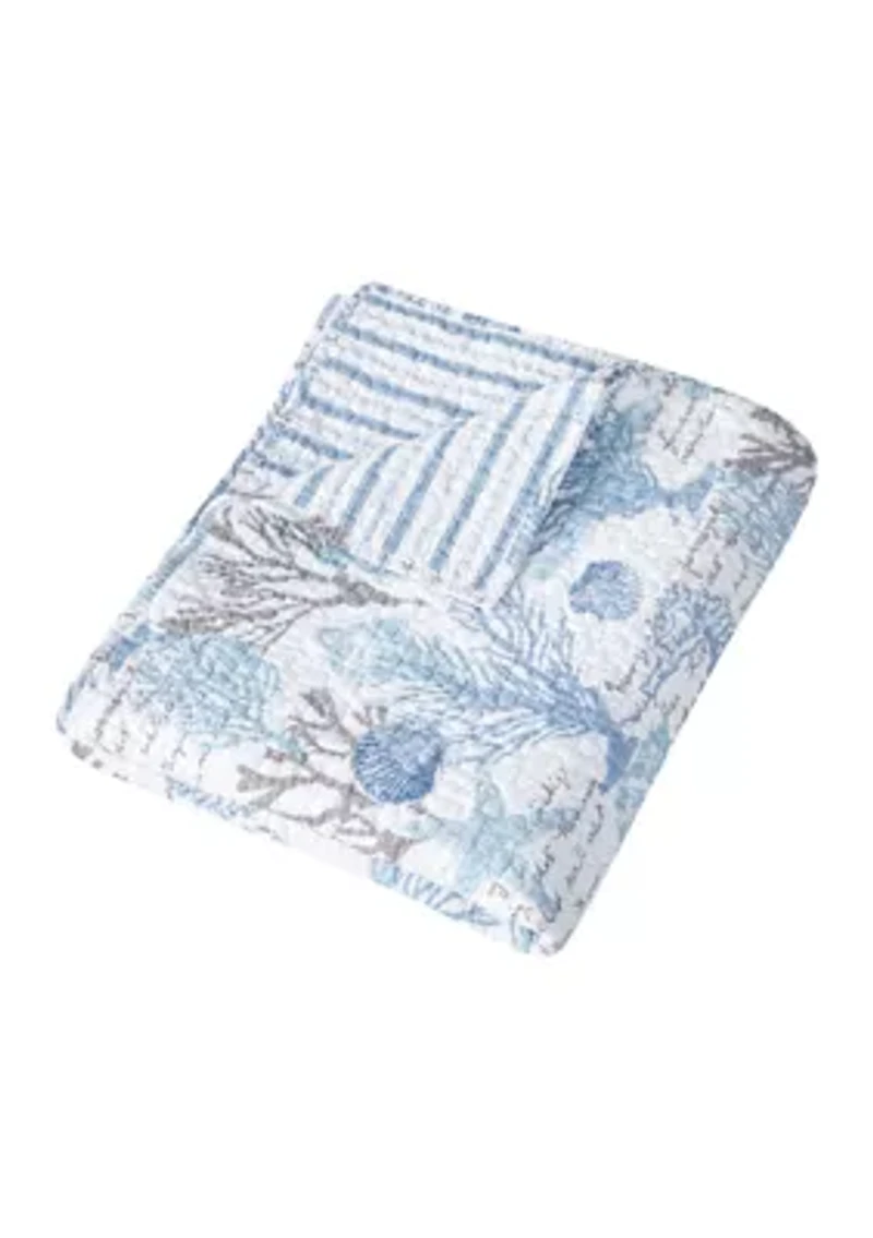 Galapagos Quilted Throw