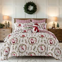 Pine & Plaid Euro Sham Set of 2