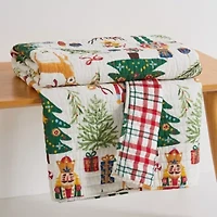 Nutcracker Quilted Throw