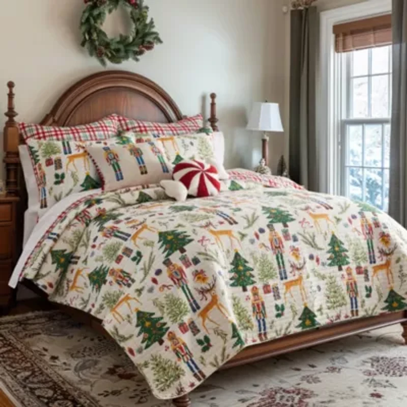 Nutcracker Euro Sham Set of 2