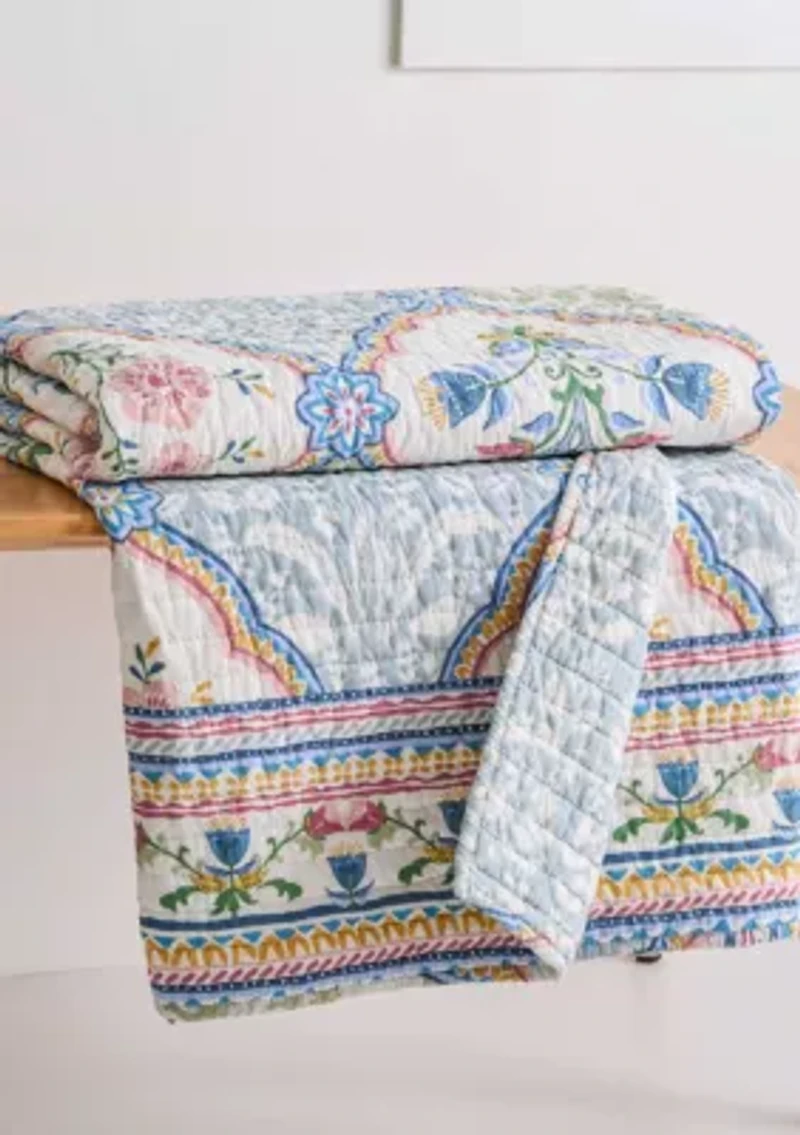 Zoey Quilted Throw