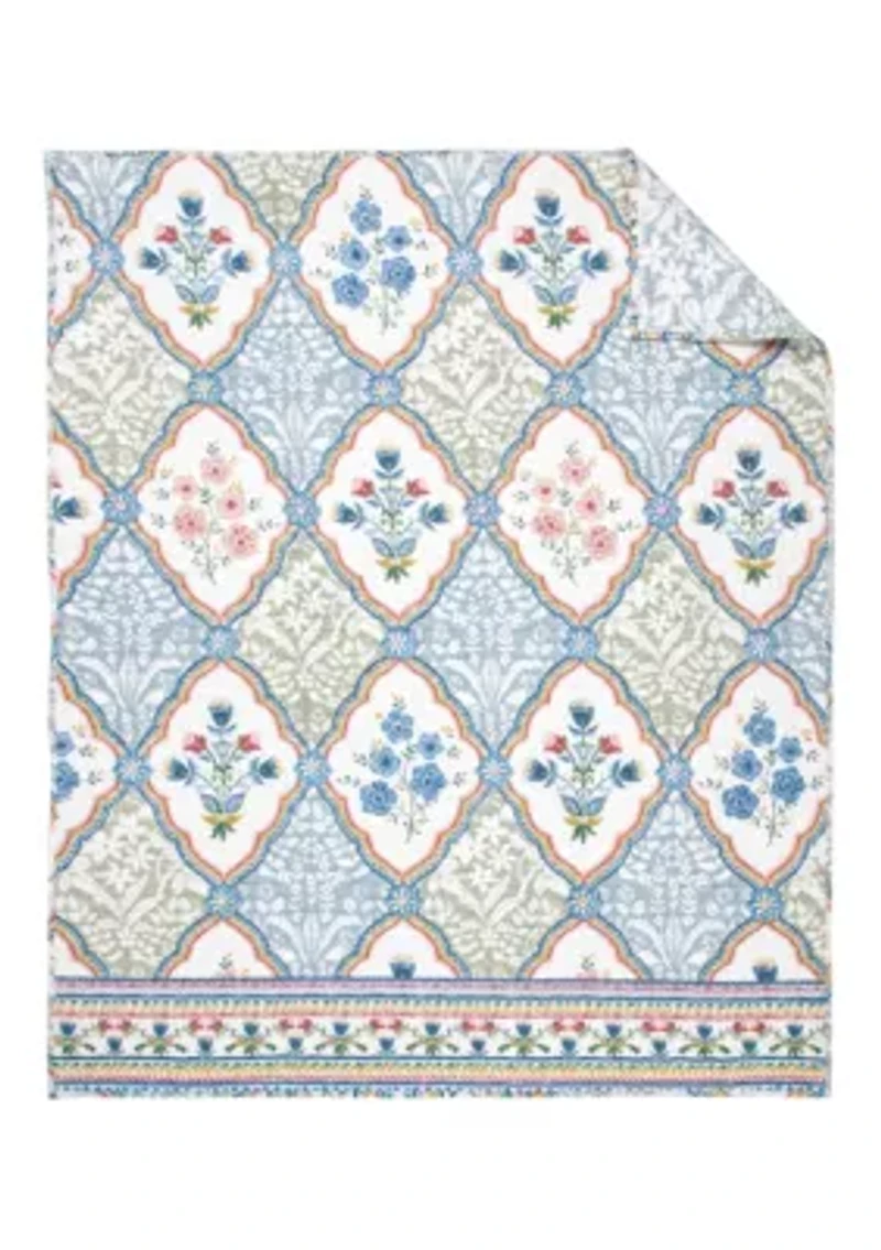 Zoey Quilted Throw