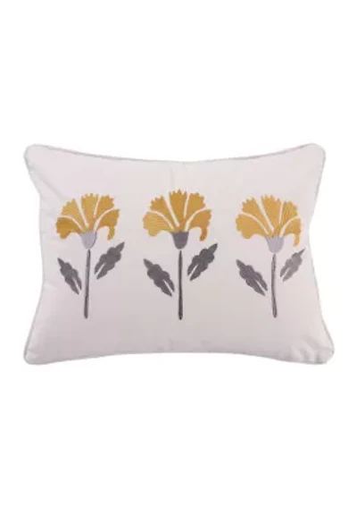 St. Claire Flower Pillow