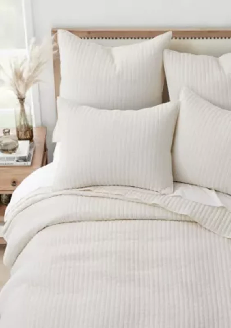 Loden Cream Euro Sham 2pk