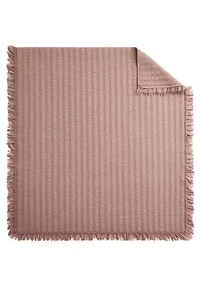 Wilhemina Dusty Rose Quilted Throw