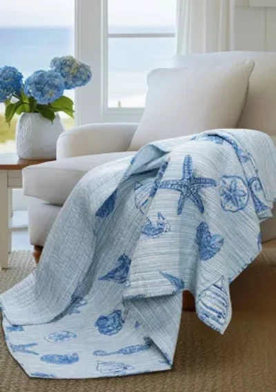 Sandy Cove Quilted Throw