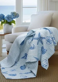 Sandy Cove Quilted Throw