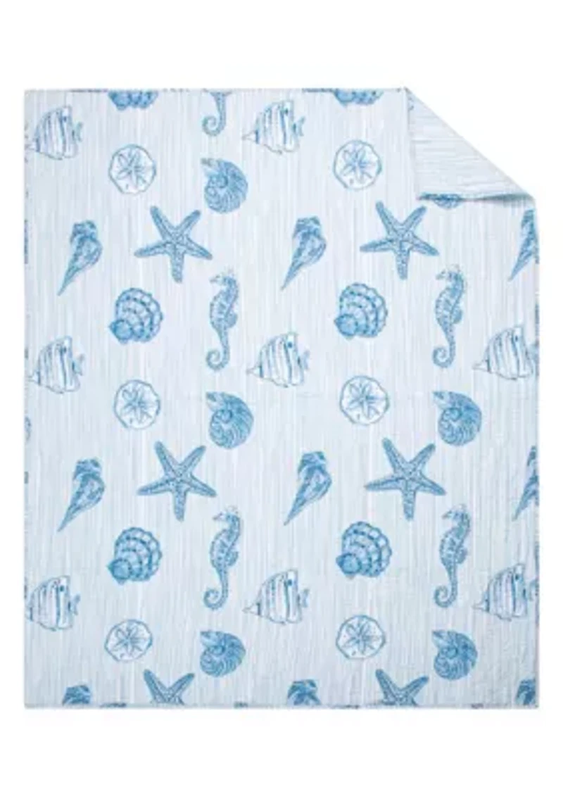 Sandy Cove Quilted Throw