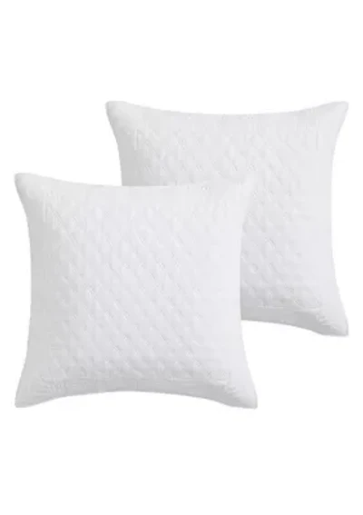 Ballou Bright White Euro Sham 2pk