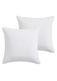Ballou Bright White Euro Sham 2pk