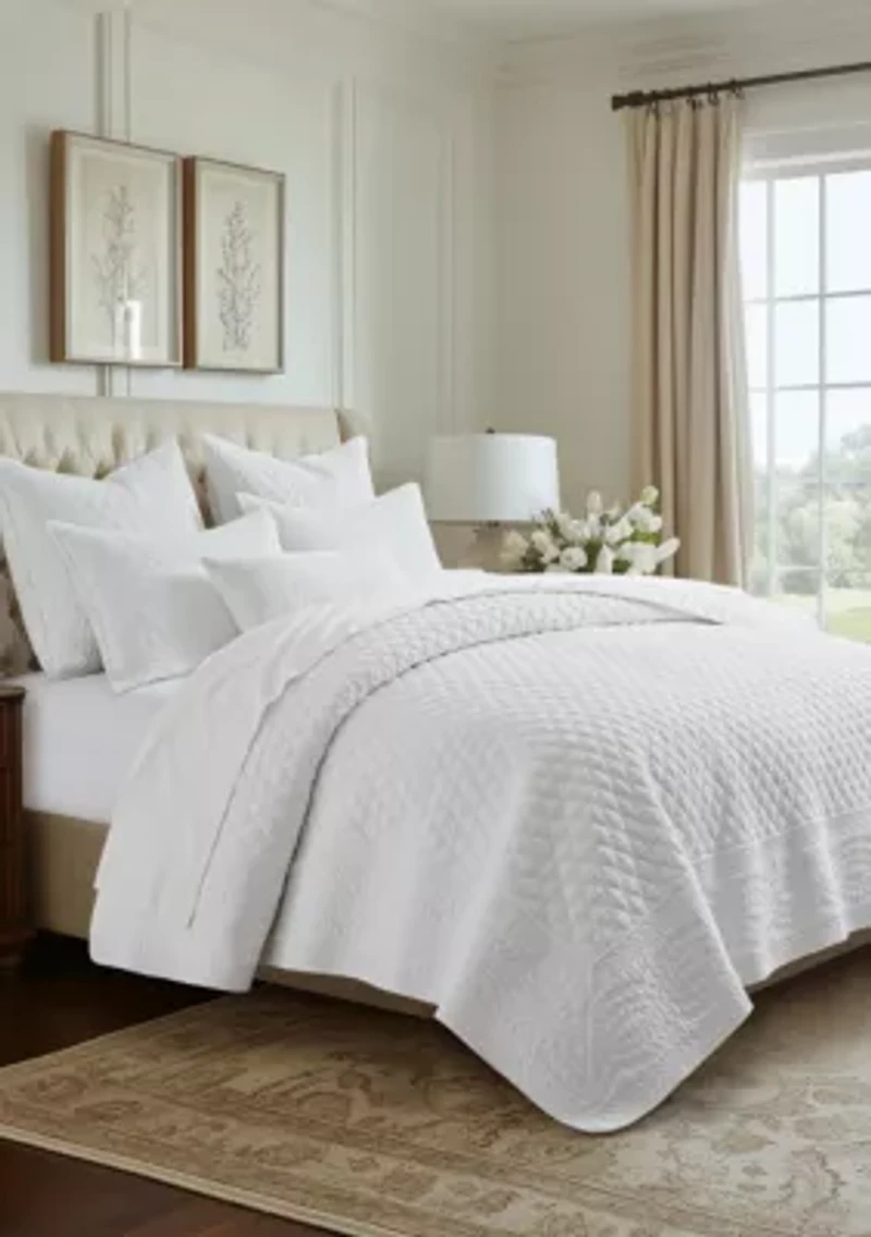 Ballou Bright White Euro Sham 2pk
