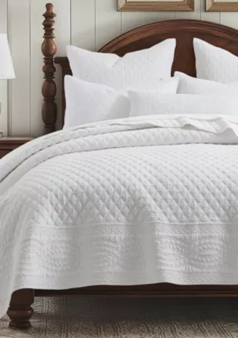 Ballou Bright White Euro Sham 2pk