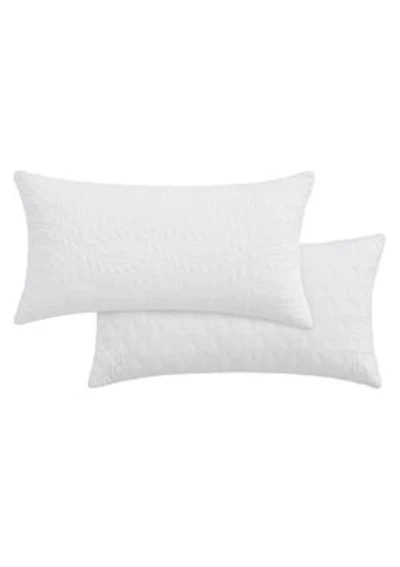 Ballou Bright White Rectangular Pillow