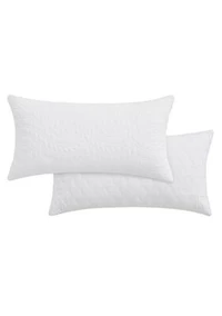 Ballou Bright White Rectangular Pillow