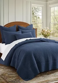 Ballou Navy Euro Sham 2pk