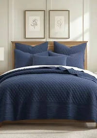 Ballou Navy Euro Sham 2pk