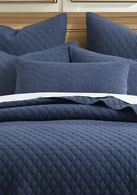 Ballou Navy Rectangular Pillow