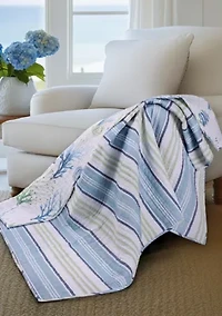 Harbor Bay Quilted Throw