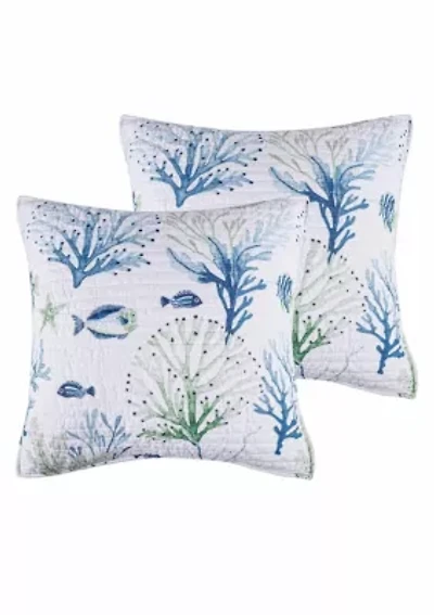 Harbor Bay Euro Sham Set of 2