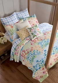 Blooming Hillside Euro Sham Set of 2