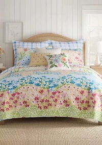 Blooming Hillside Euro Sham Set of 2