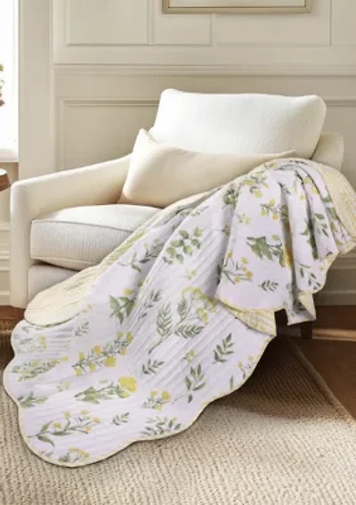 Daffodil Quilted Throw