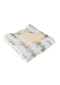 Daffodil Quilted Throw