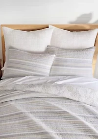 Bayshore Taupe Quilt Set