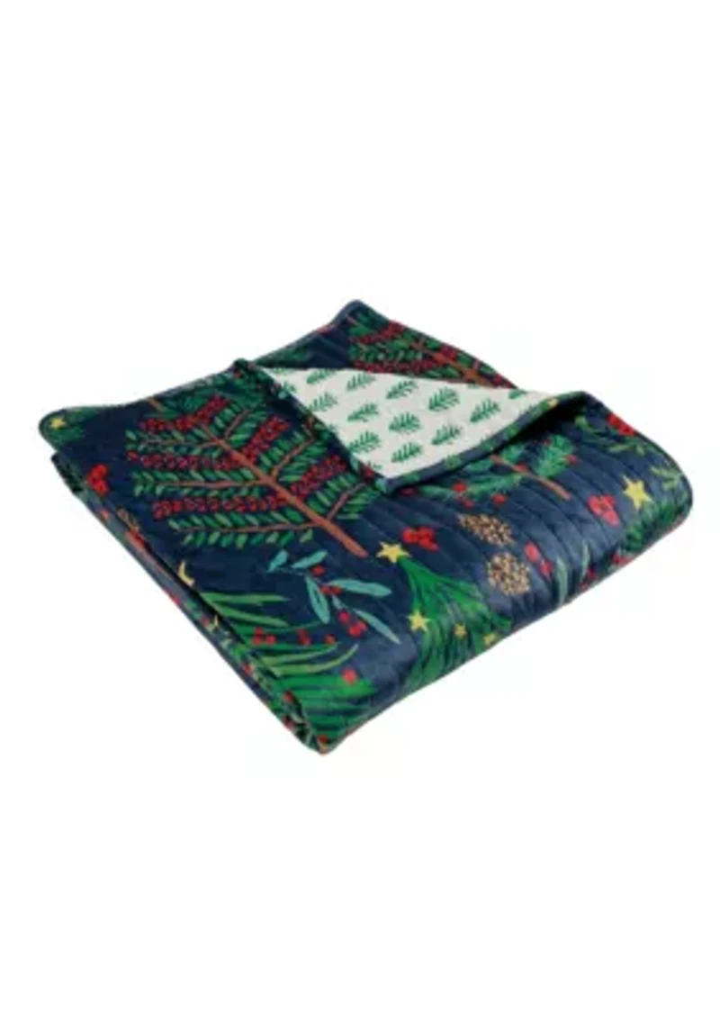 Woodsy Wonder Quilted Throw
