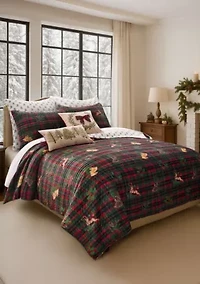 Merry Tartan Euro Sham Set of 2