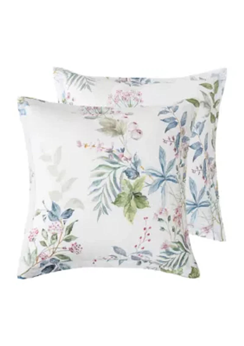 Seraphine Blooms Euro Sham Set of 2