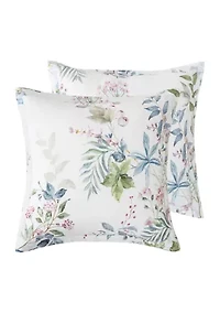 Seraphine Blooms Euro Sham Set of 2