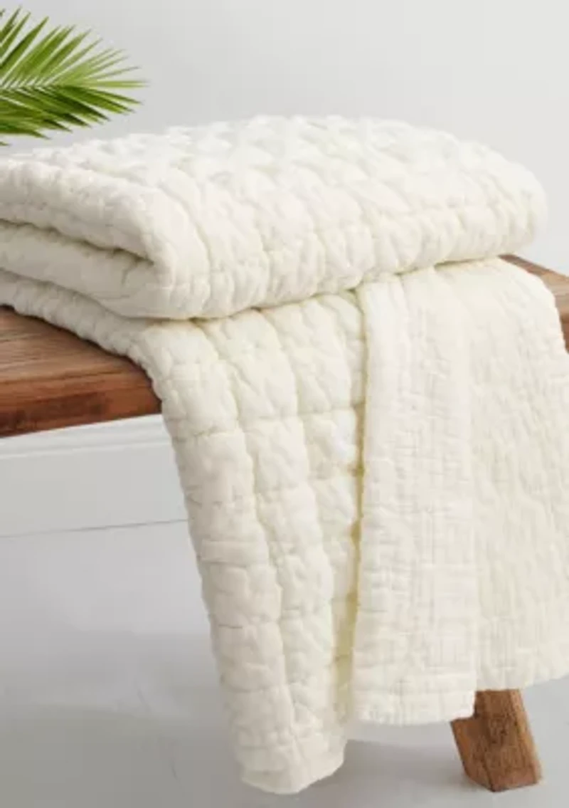 Whisper Quilted Throw