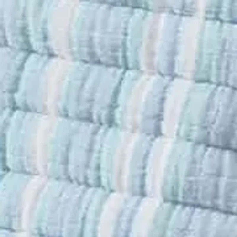 Boracay Stripe Muslin Quilted Throw