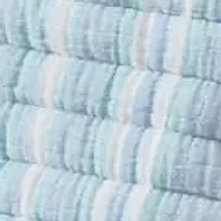 Boracay Stripe Muslin Quilted Throw